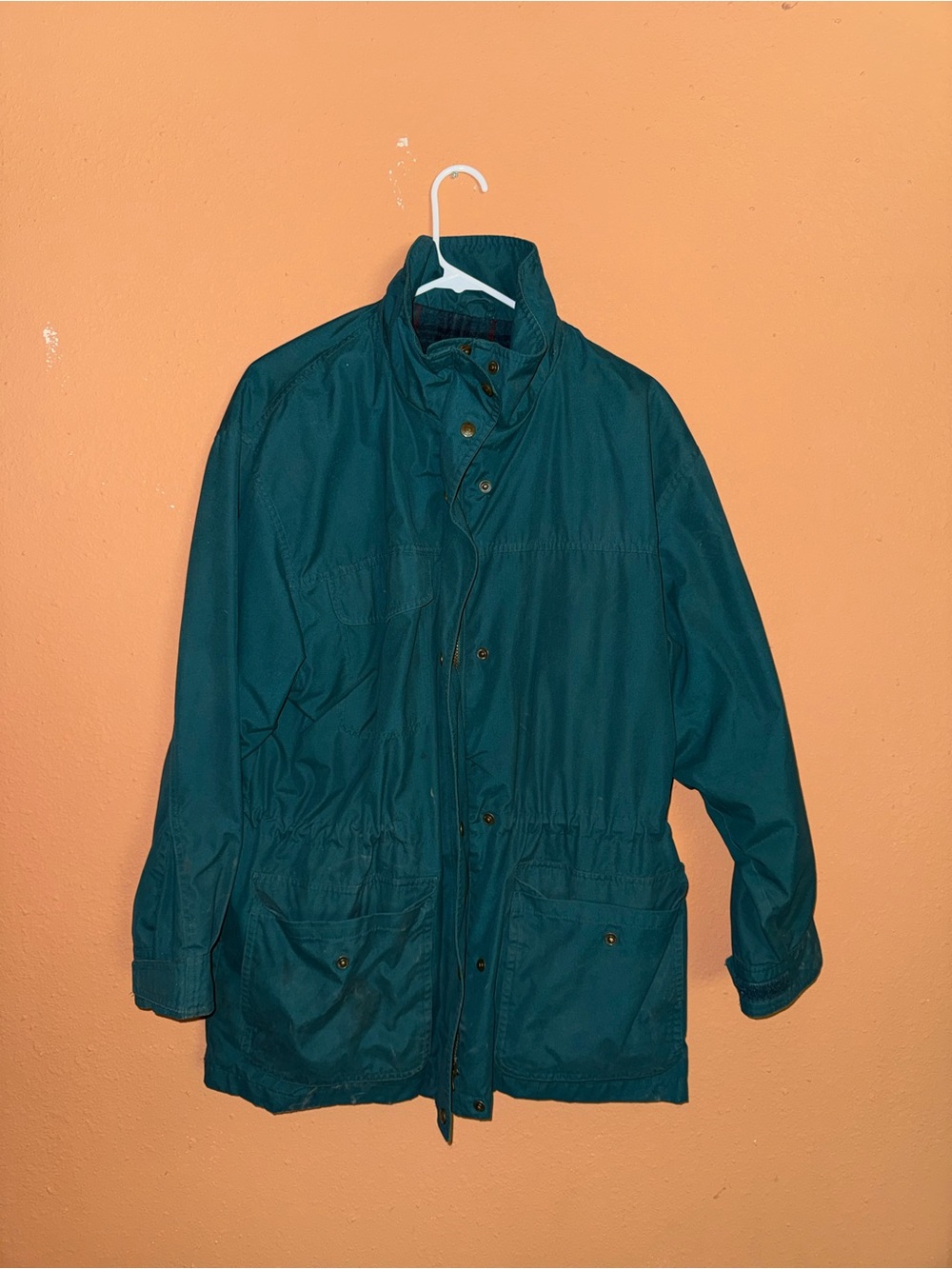 Vintage Eddie Bauer Teal Utility Jacket